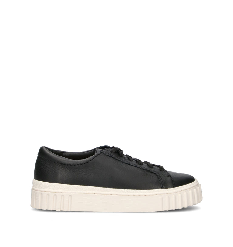 CLARKS CORE MAYHILL WALK Sneaker donna nera in pelle