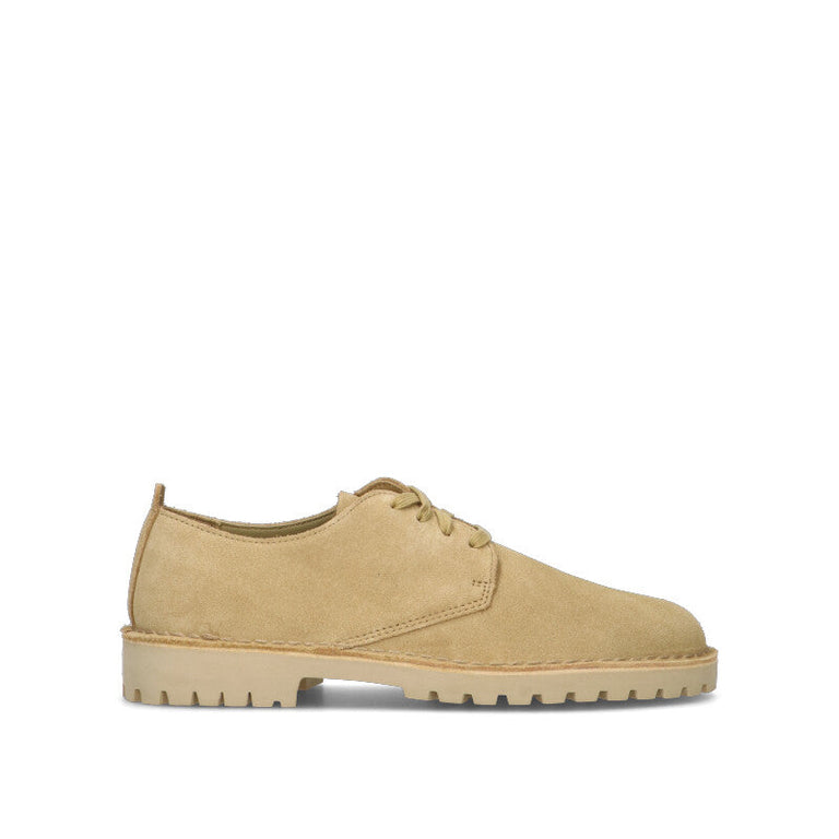 CLARKS ORIGINALS Stringata uomo acero in suede