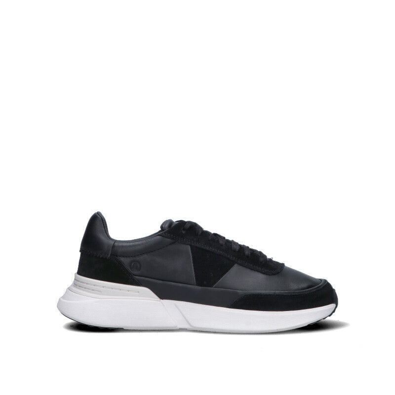 CLARKS CORE Sneaker uomo nera in pelle