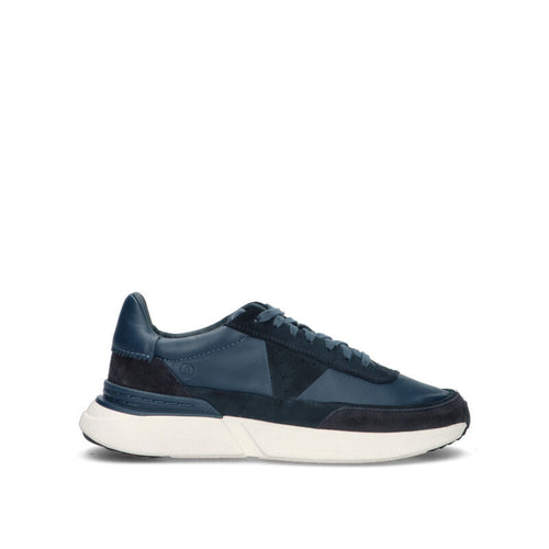 CLARKS CORE Sneaker uomo blu in pelle