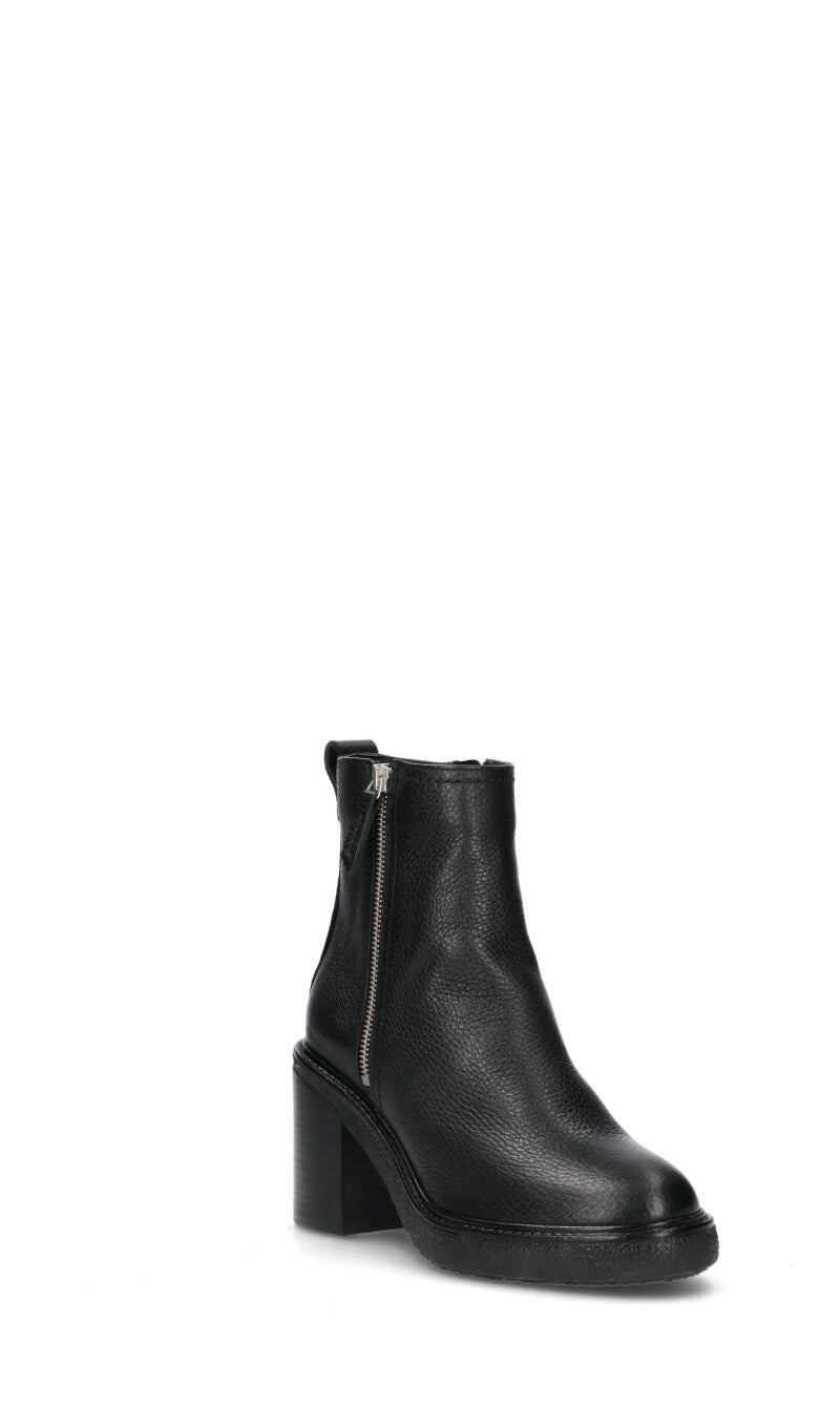 CLARKS CORE Tronchetto donna nero in pelle
