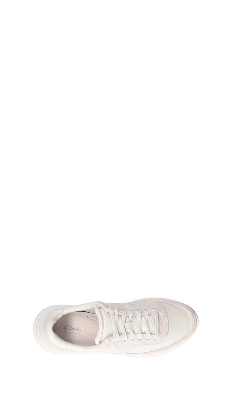 CLARKS CORE Sneaker uomo bianca in pelle