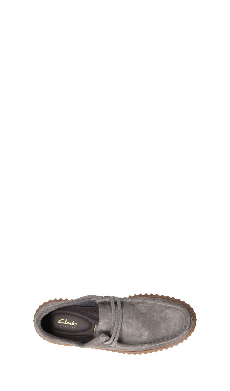 CLARKS CORE Polacco uomo grigio in suede