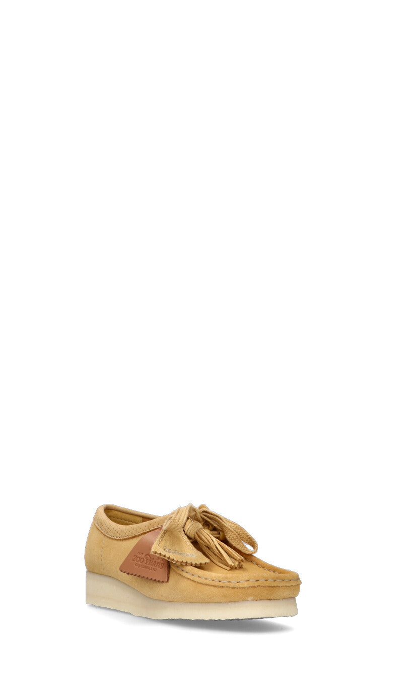 CLARKS ORIGINALS Mocassino donna giallo in suede