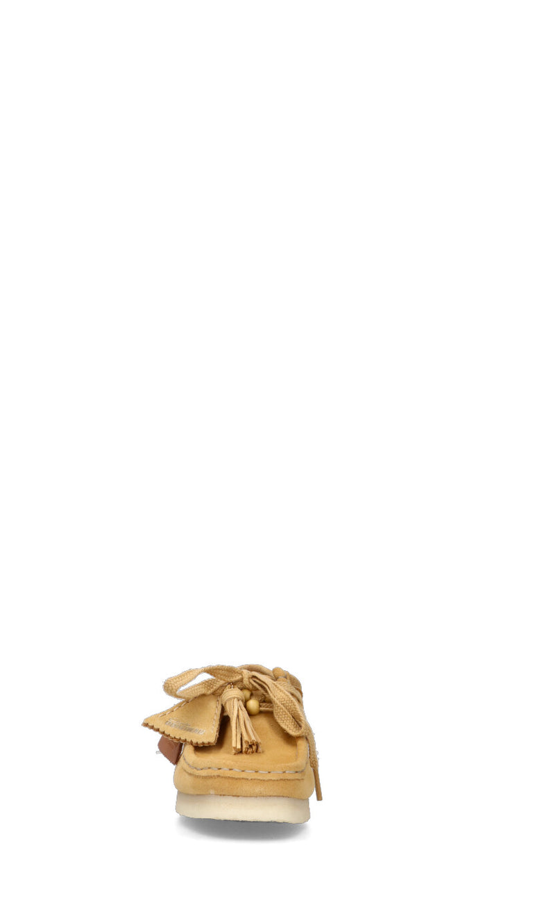 CLARKS ORIGINALS Mocassino donna giallo in suede