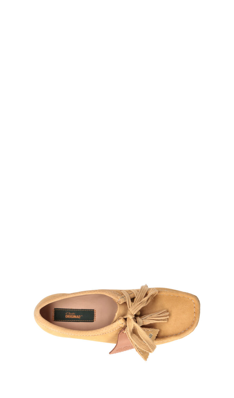 CLARKS ORIGINALS Mocassino donna giallo in suede