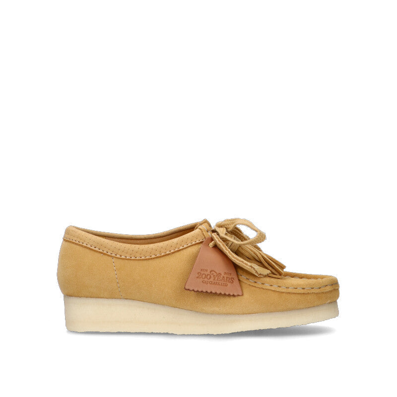 CLARKS ORIGINALS Mocassino donna giallo in suede