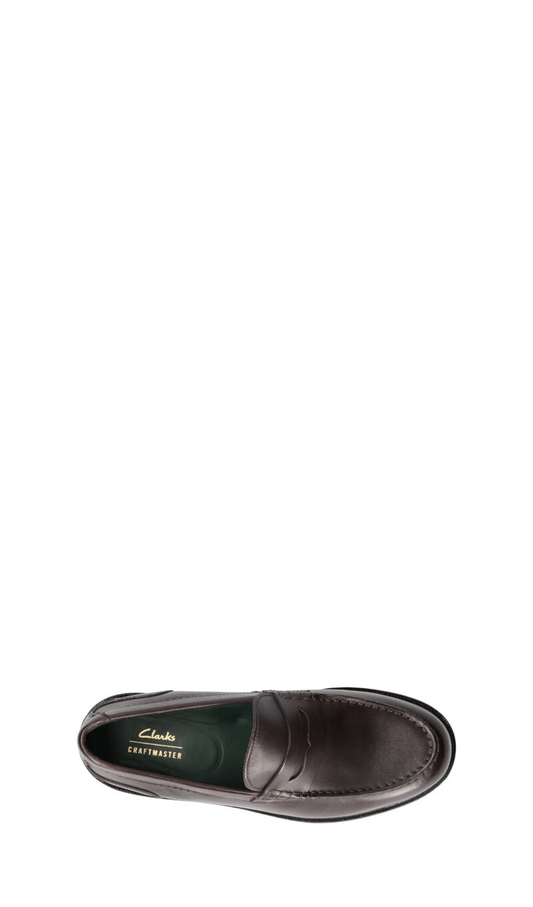 CLARKS CORE Mocassino uomo marrone in pelle