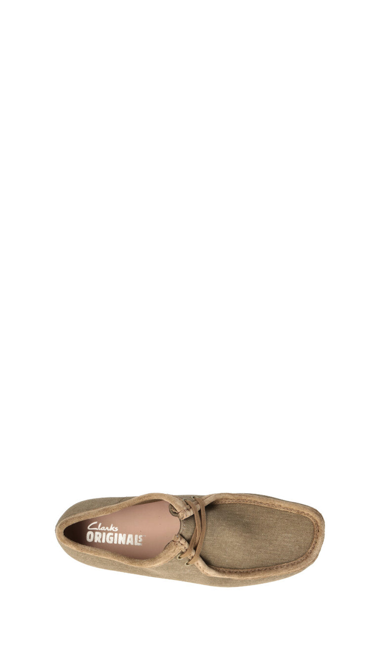 CLARKS ORIGINALS Mocassino uomo oliva in suede