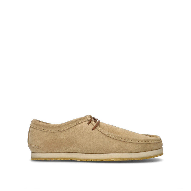 CLARKS ORIGINALS Mocassino uomo beige in suede