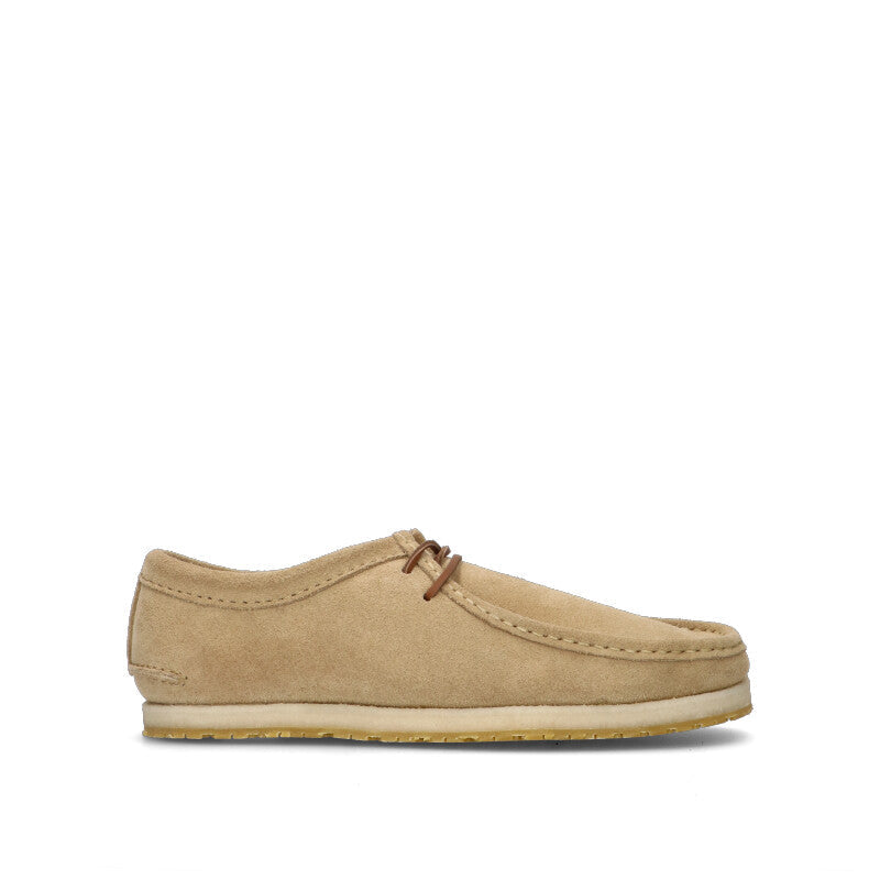 CLARKS ORIGINALS Mocassino uomo beige in suede