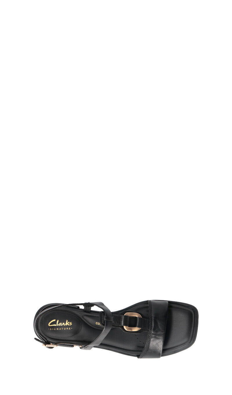 CALRKS CORE Sandalo donna nero in pelle