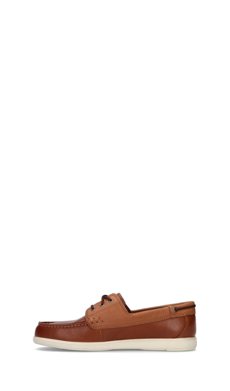 CLARKS CORE Scarpa barca uomo marrone in pelle