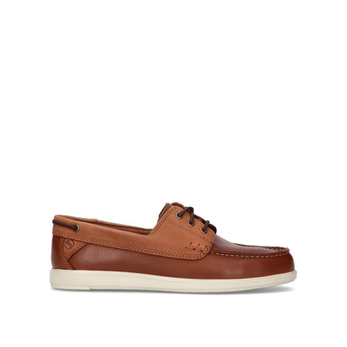 CLARKS CORE Scarpa barca uomo marrone in pelle