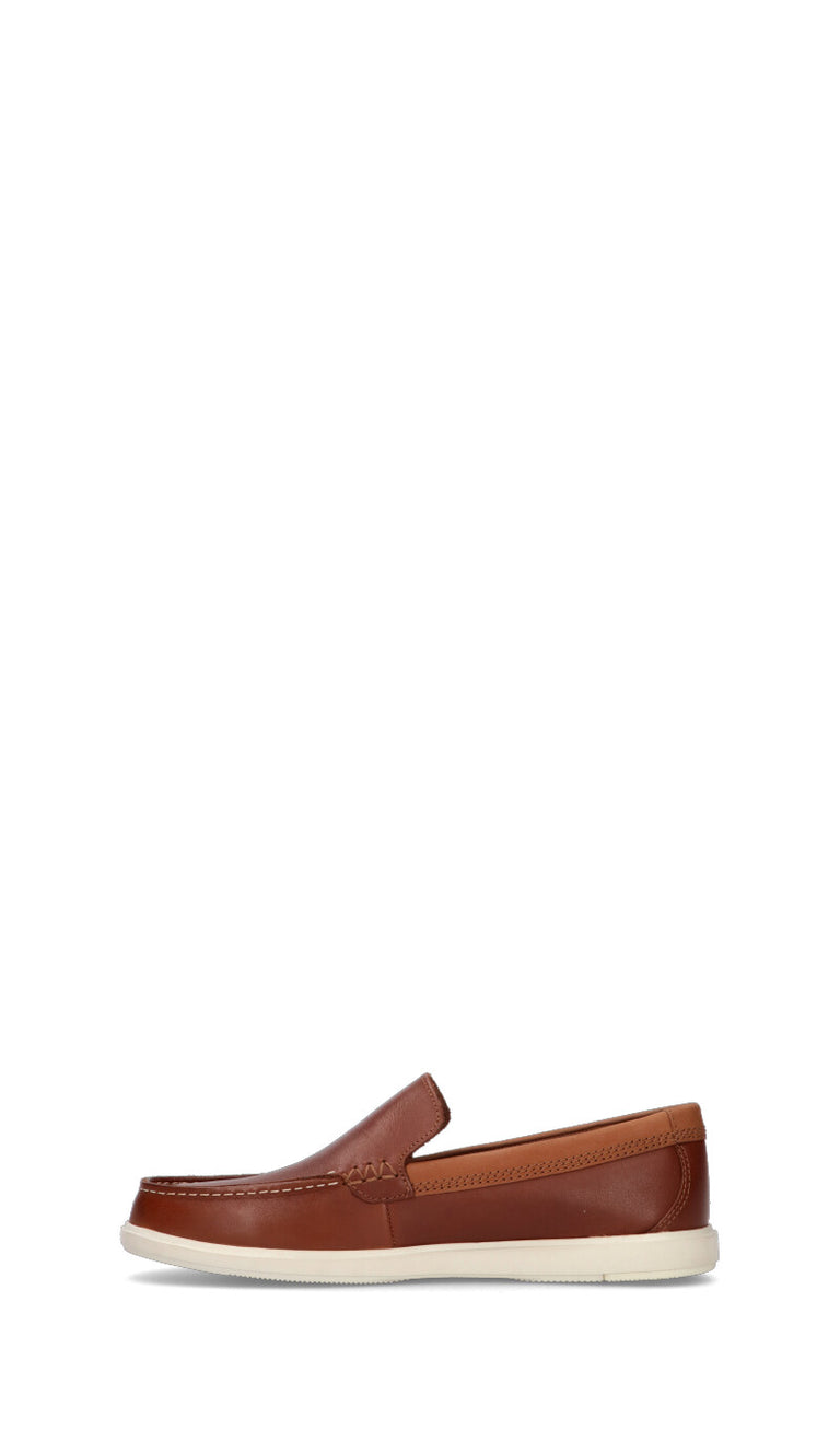 CLARKS CORE Mocassino uomo marrone in pelle