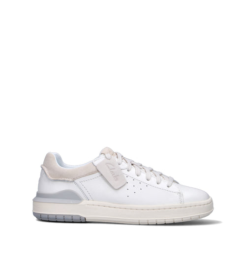 CLARKS CORE COURTLITE 2 RUN Sneaker uomo bianca