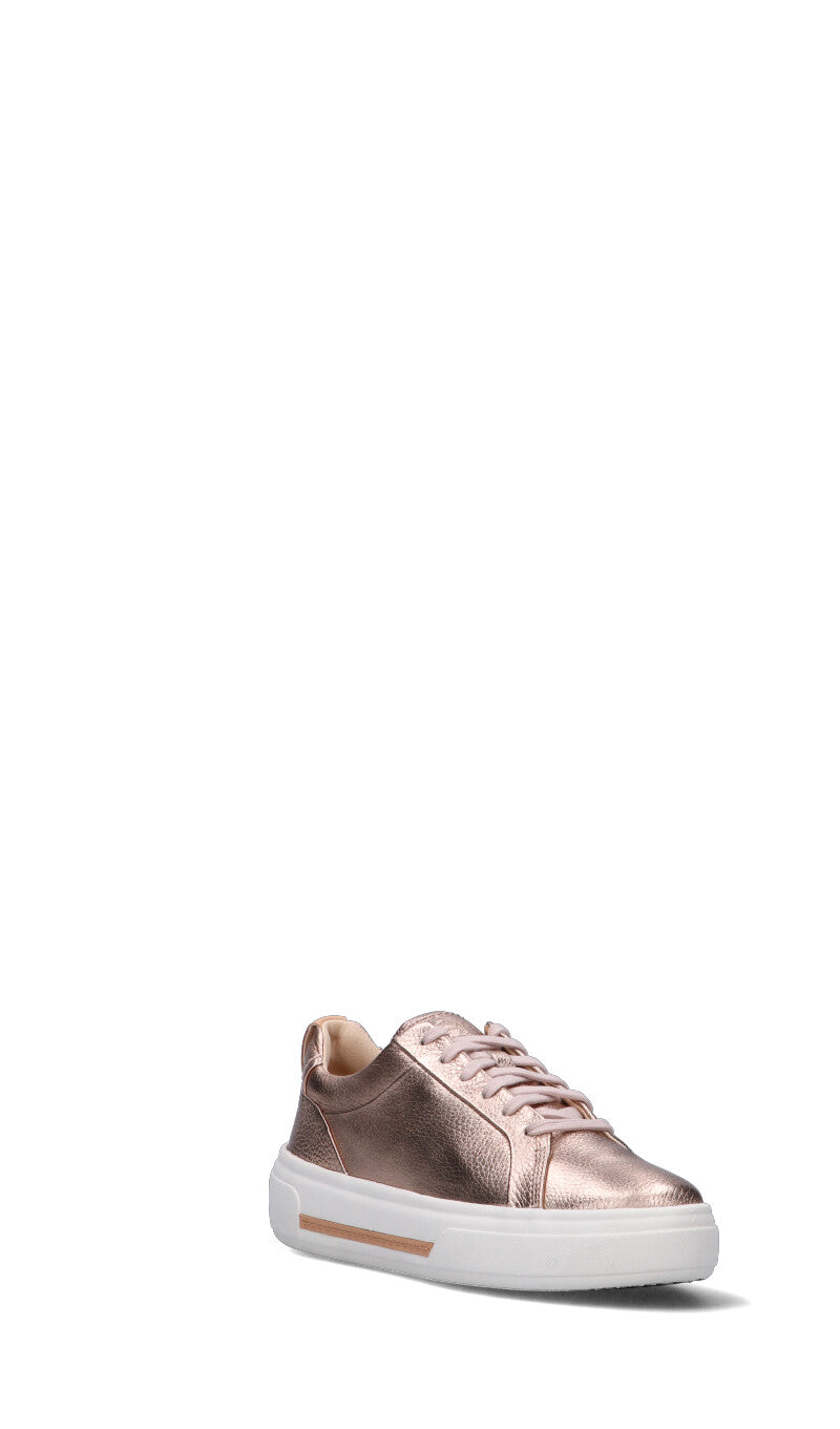 CLARKS CORE Sneaker donna oro rosa in pelle