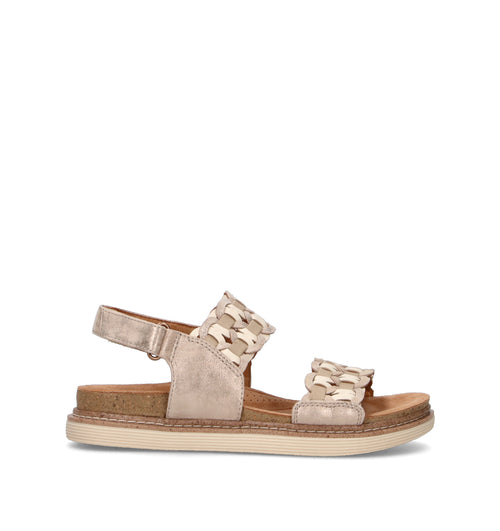 CLARKS CORE ARWELL GLIDE Sandalo donna platino