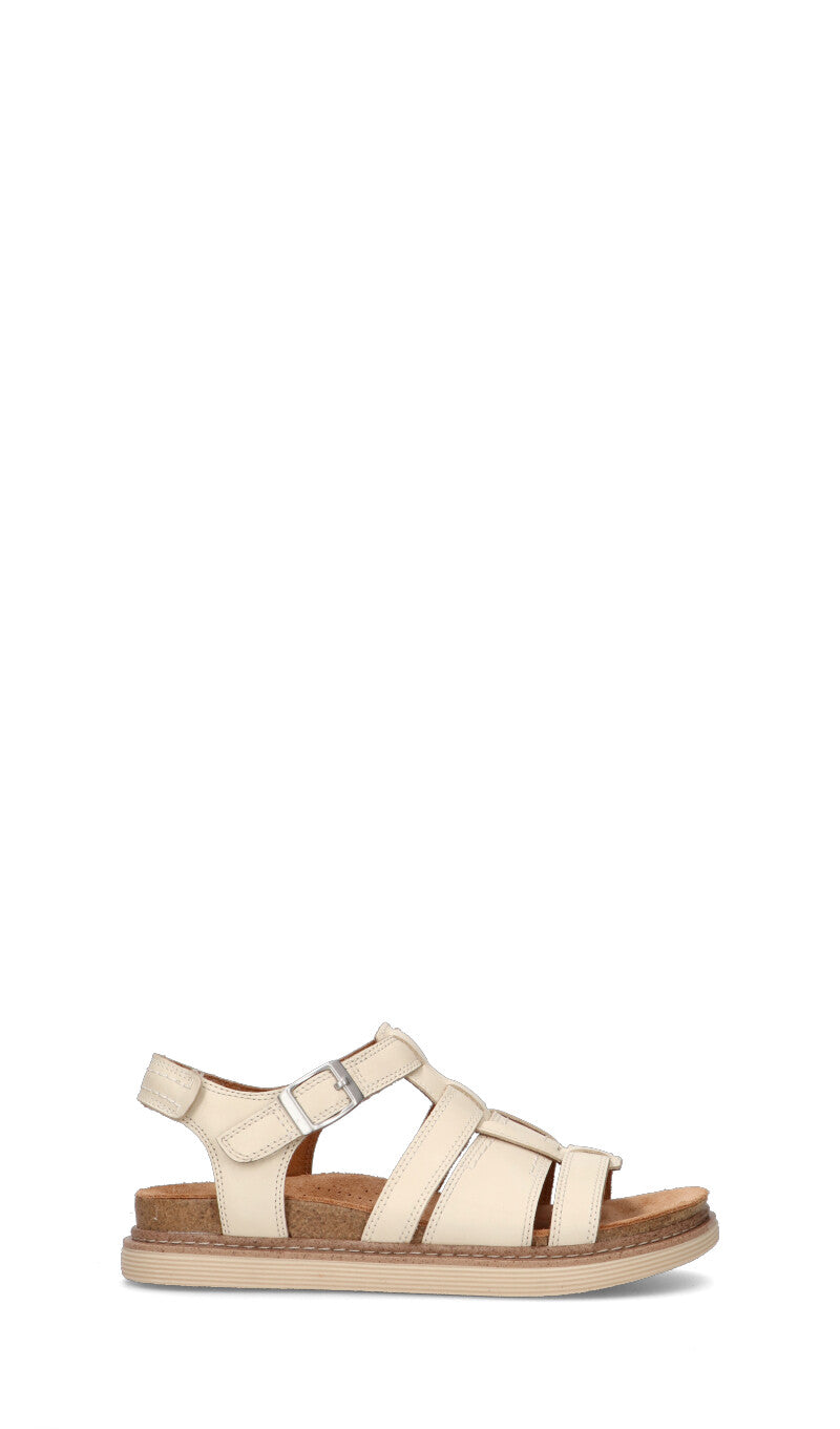 CALRKS CORE Sandalo donna crema in pelle