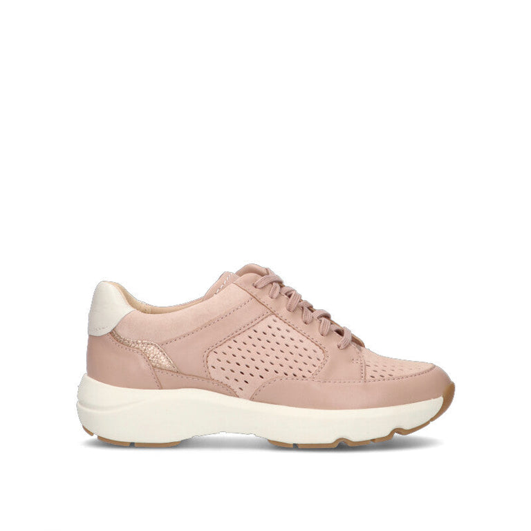 CLARKS CORE Sneaker donna rosa in pelle