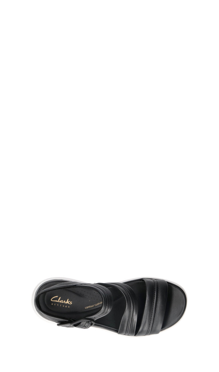 CALRKS CORE Sandalo donna nero in pelle