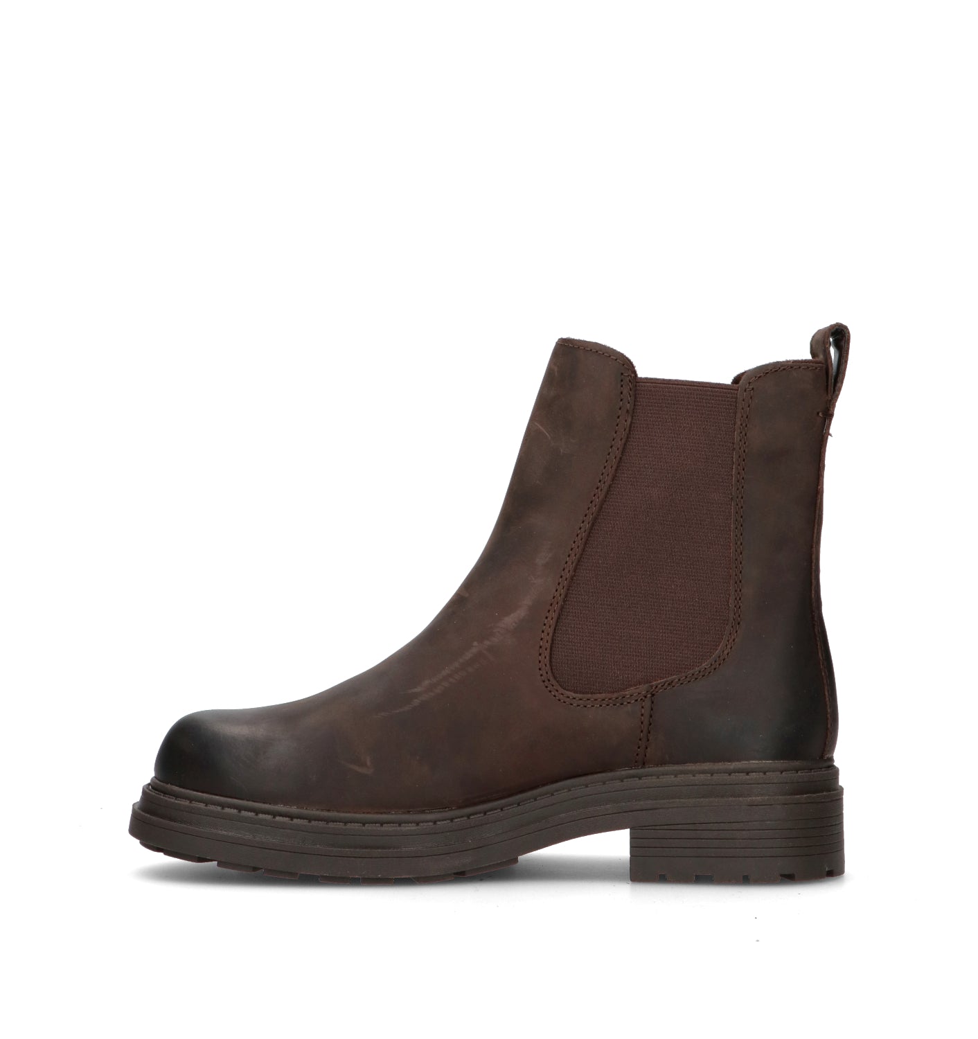 CLARKS CORE ORINOCO3 TOP Beatles donna marrone in pelle