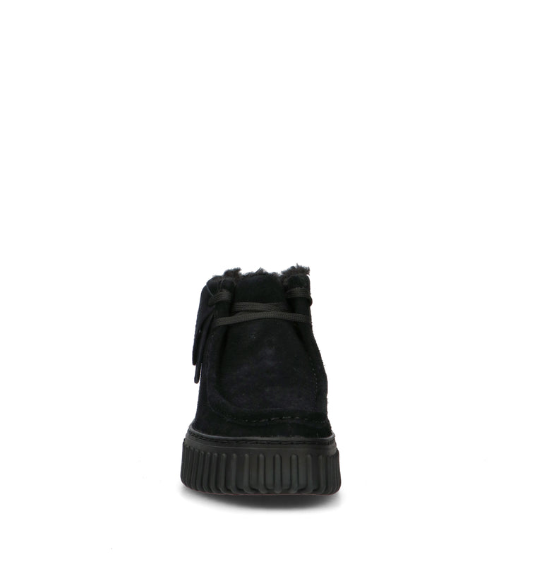 CLARKS CORE TORHILL MOSS Polacco donna nero in suede