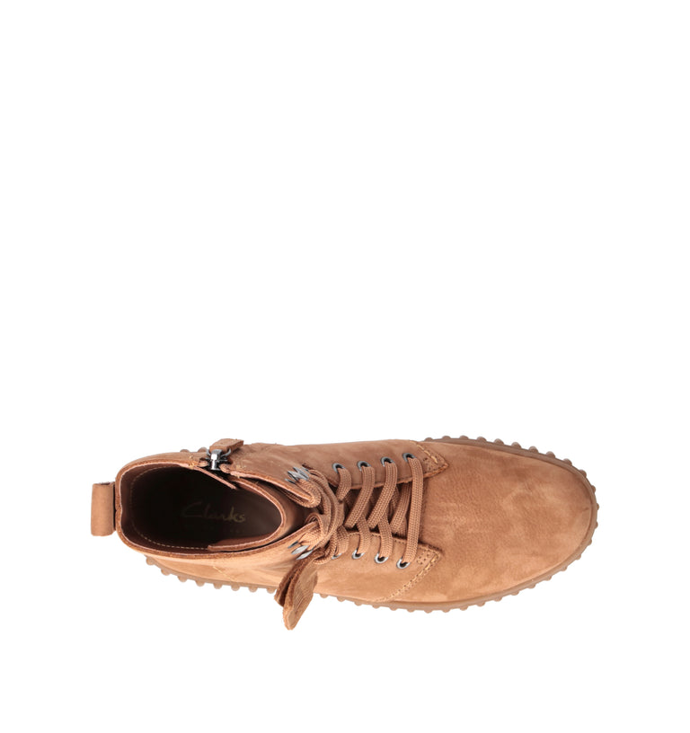CLARKS CORE TORHILL STYLE Anfibio donna cuoio in nabuk