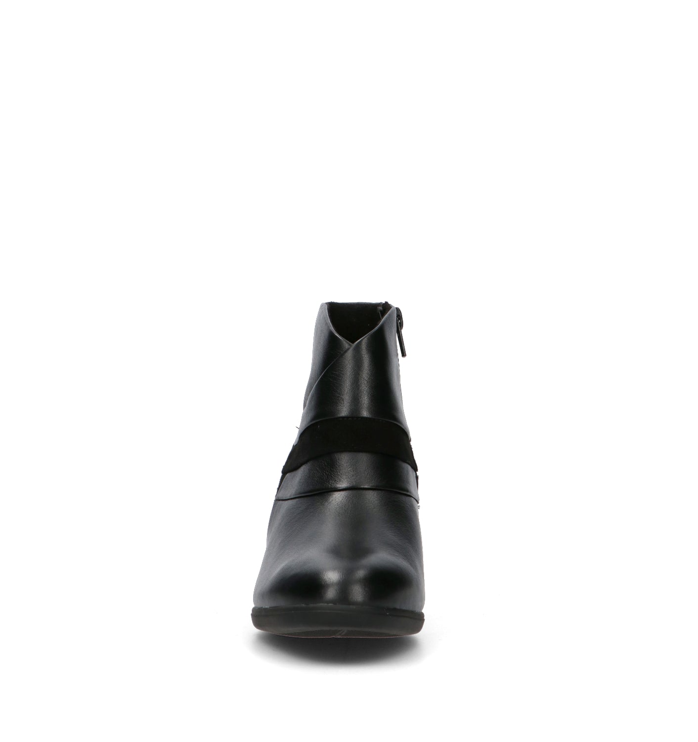 CLARKS CORE SHAYA SKY Tronchetto donna nero in pelle