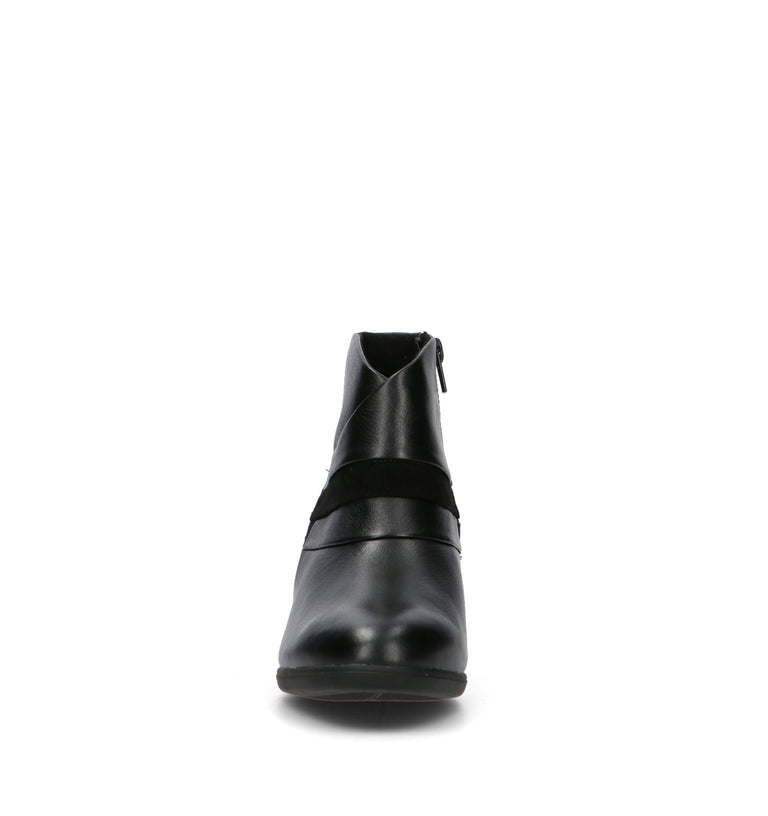 CLARKS CORE SHAYA SKY Tronchetto donna nero in pelle