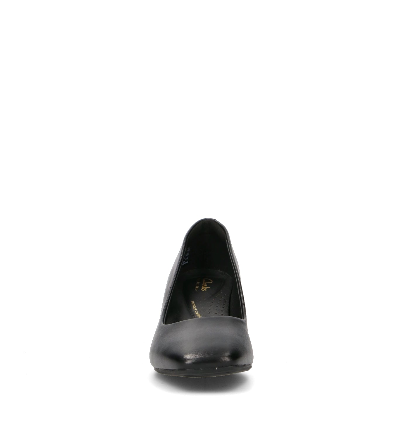 CLARKS CORE FERNIE COURT Décolleté donna nero in pelle