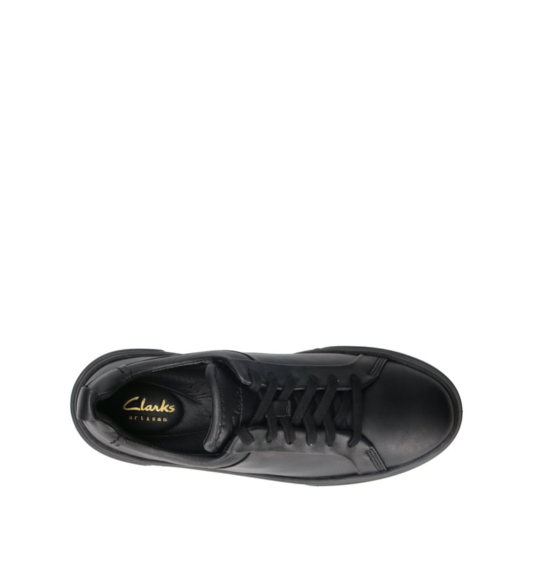 CLARKS CORE HOLLYHOCK WALK Sneaker donna nera in pelle