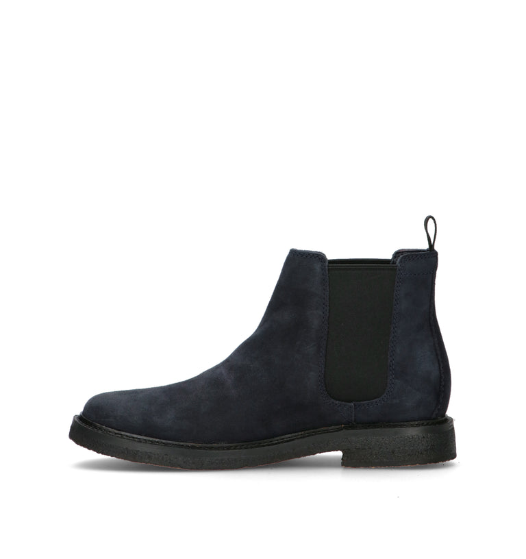CLARKS CORE CLARKDALE EASY Beatles uomo blu in suede