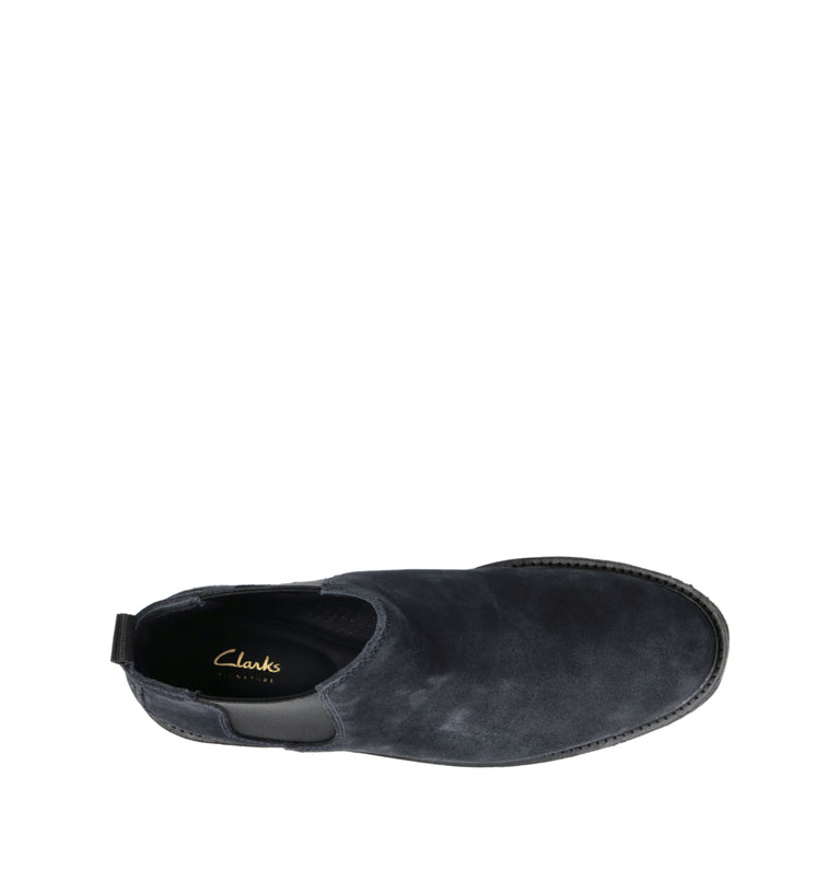 CLARKS CORE CLARKDALE EASY Beatles uomo blu in suede