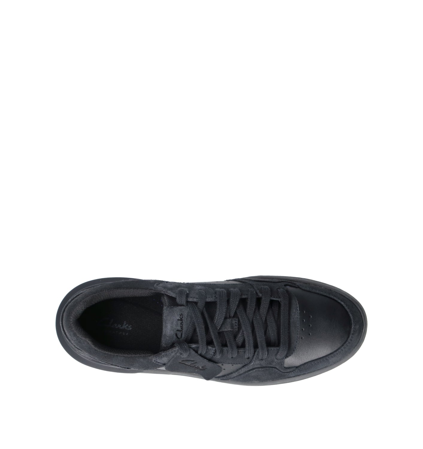 CLARKS CORE COURTLITE2 LO Sneaker uomo blu in pelle