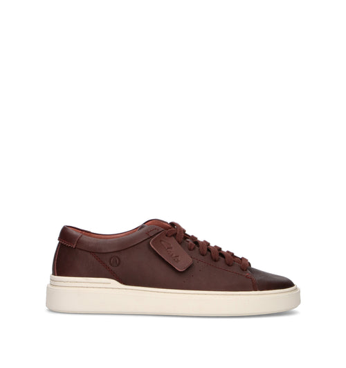CLARKS CORE CRAFT SWIFT Sneaker uomo marrone in pelle