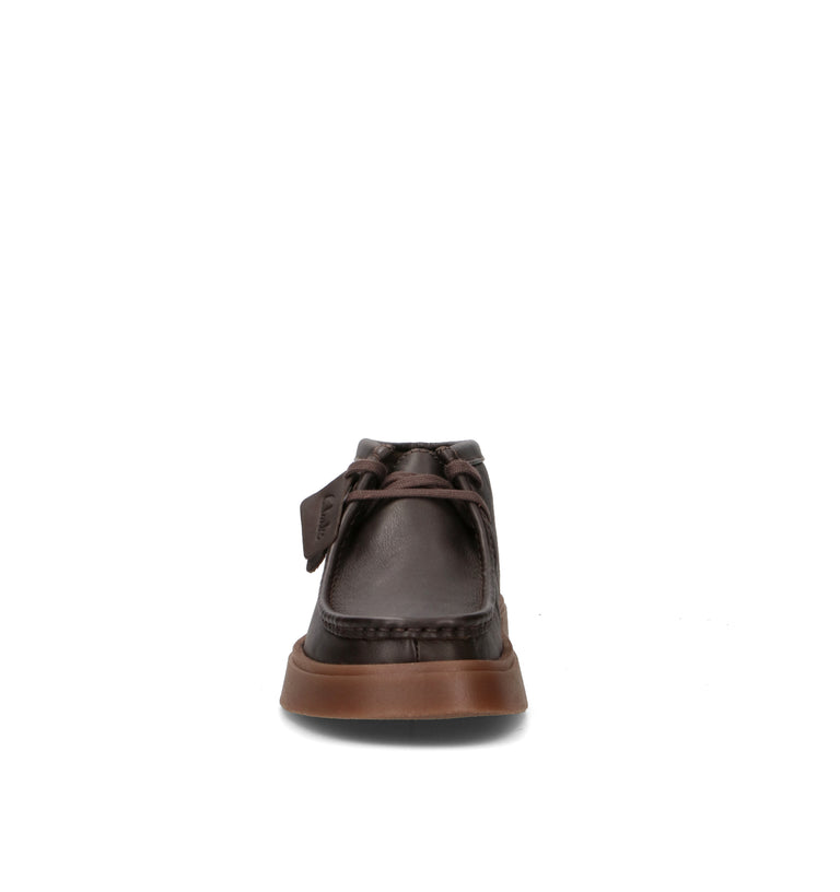 CLARKS CORE TORVIEW HI Polacco uomo marrone in pelle