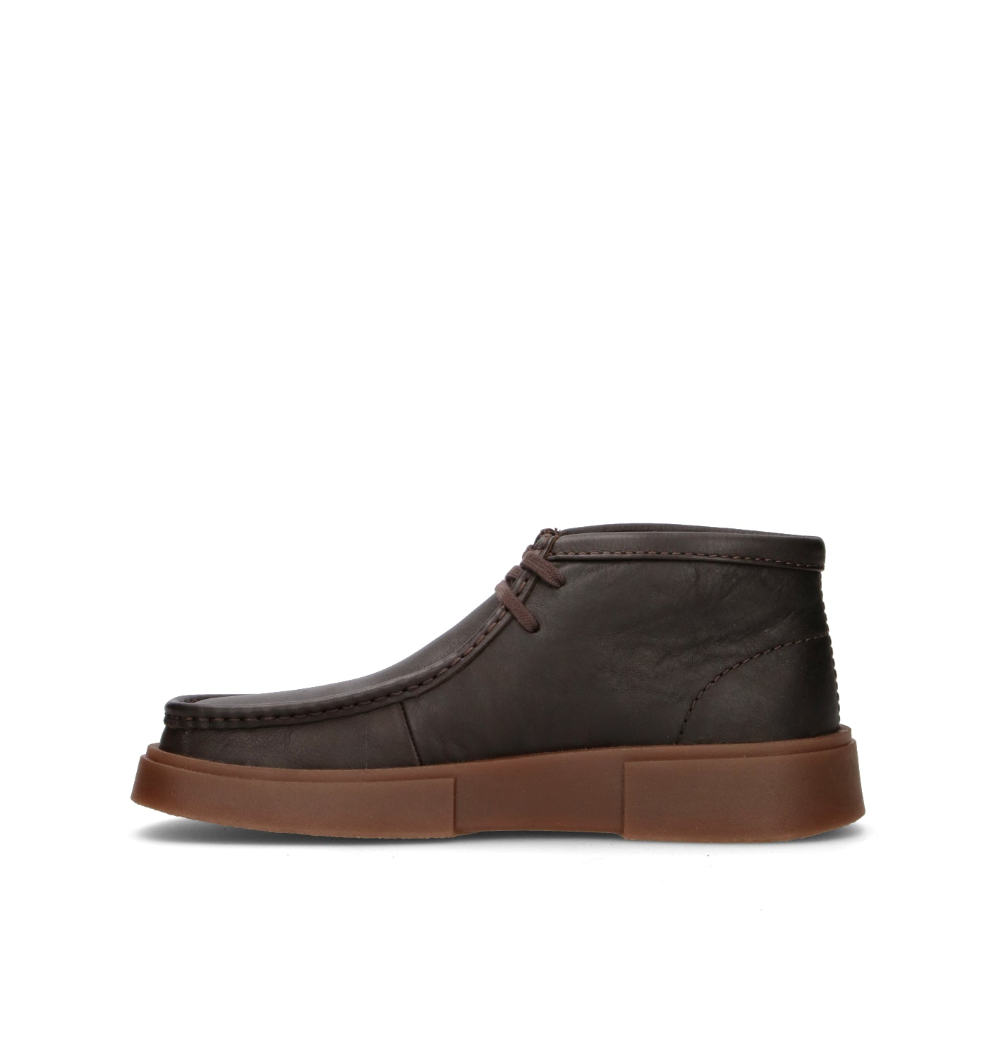 CLARKS CORE TORVIEW HI Polacco uomo marrone in pelle