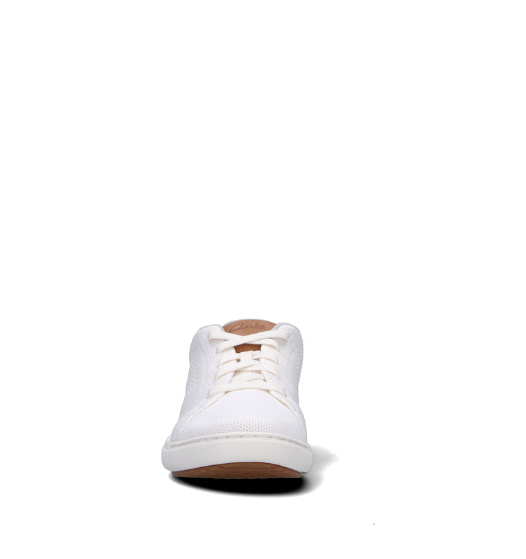 CLARKS CORE NALLE WALK Sneaker donna bianca