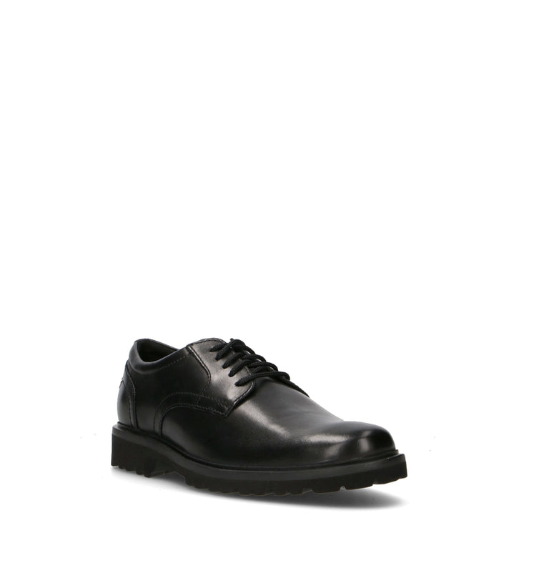 CLARKS ESSENTIALS BERWICK LACE Stringata uomo nero in pelle