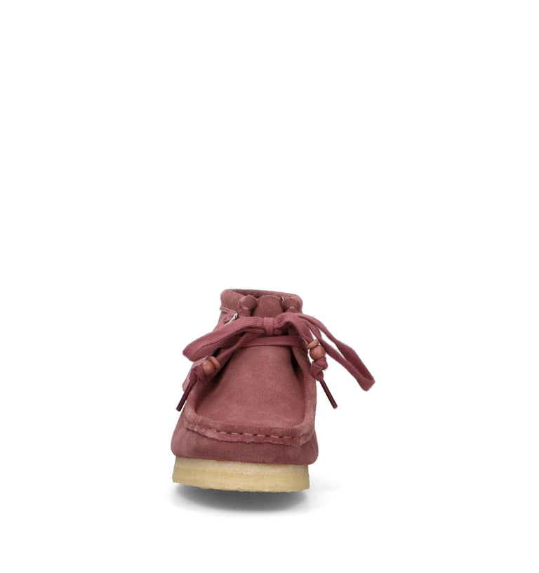 CLARKS ORIGINALS WALLABEE BOOT Polacco donna malva in suede