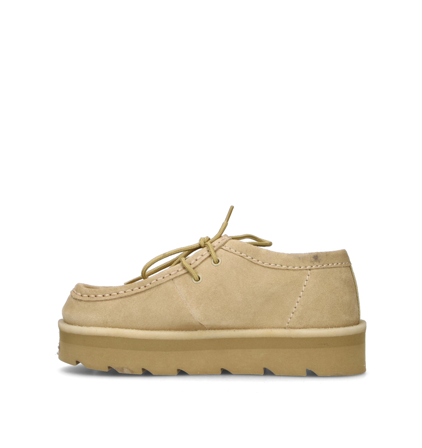 CLARKS ORIGINALS MEARE WALLA Mocassino donna beige in suede