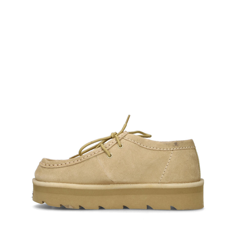 CLARKS ORIGINALS MEARE WALLA Mocassino donna beige in suede