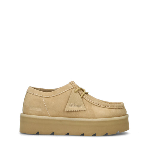 CLARKS EVO MEARE WALLA Mocassino donna beige in suede