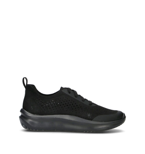 CLARKS ESSENTIALS SOLEVANA TIE Sneaker donna nera