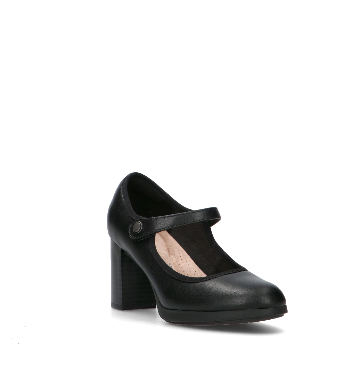 CLARKS ESSENTIALS Décolleté donna nera in pelle