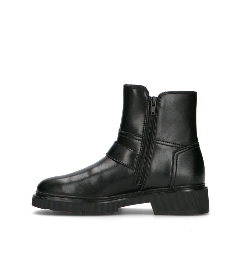CLARKS ESSENTIALS LAURYL BAY Tronchetto donna nero in pelle