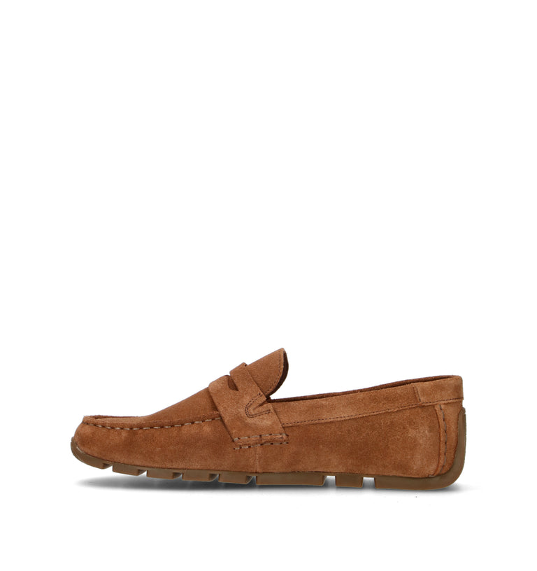 CLARKS CORE CORSLEY BAR Mocassino uomo marrone in suede