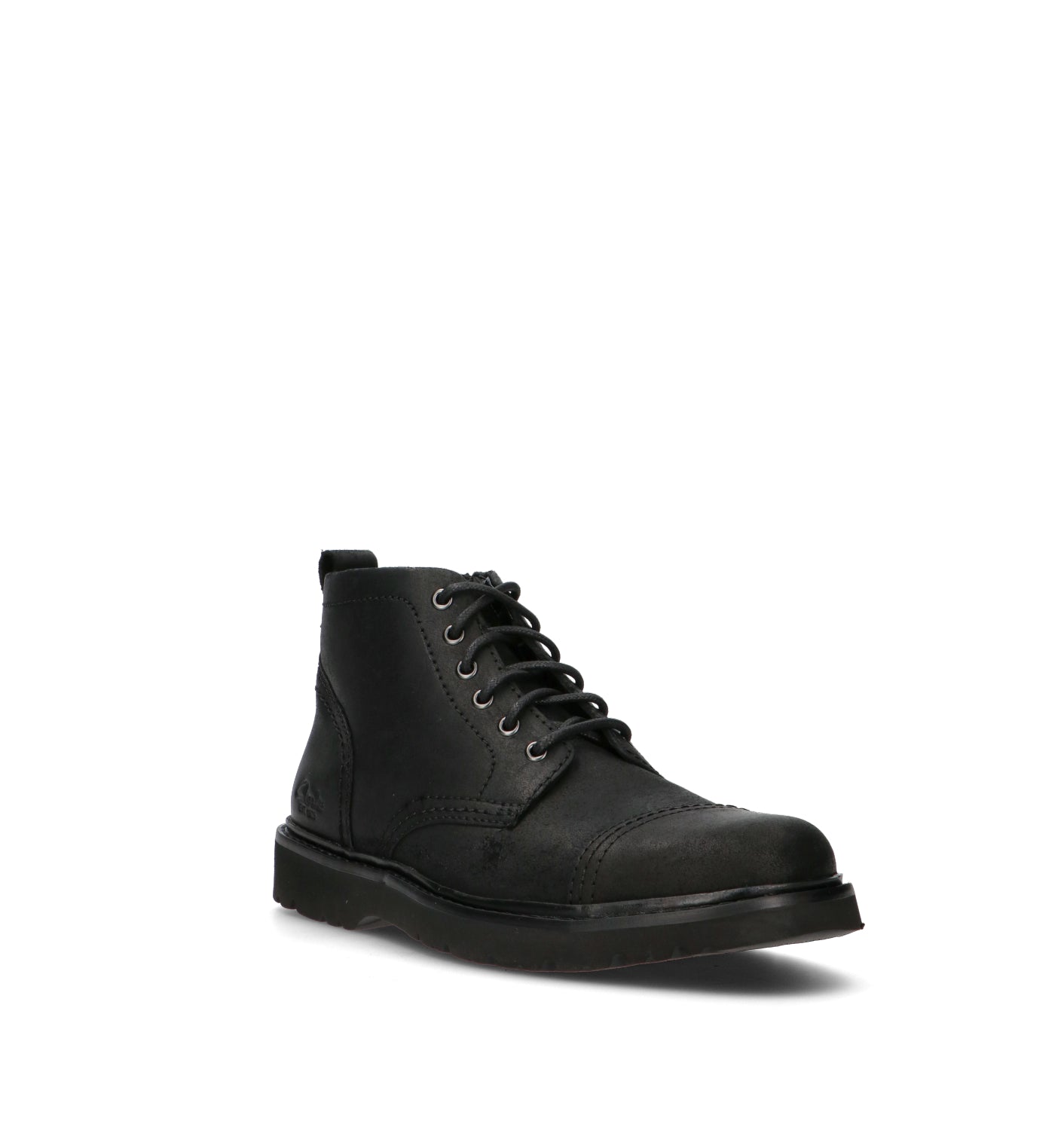 CLARKS ESSENTIALS WELTRIDGE ZIP Polacco uomo nero in pelle