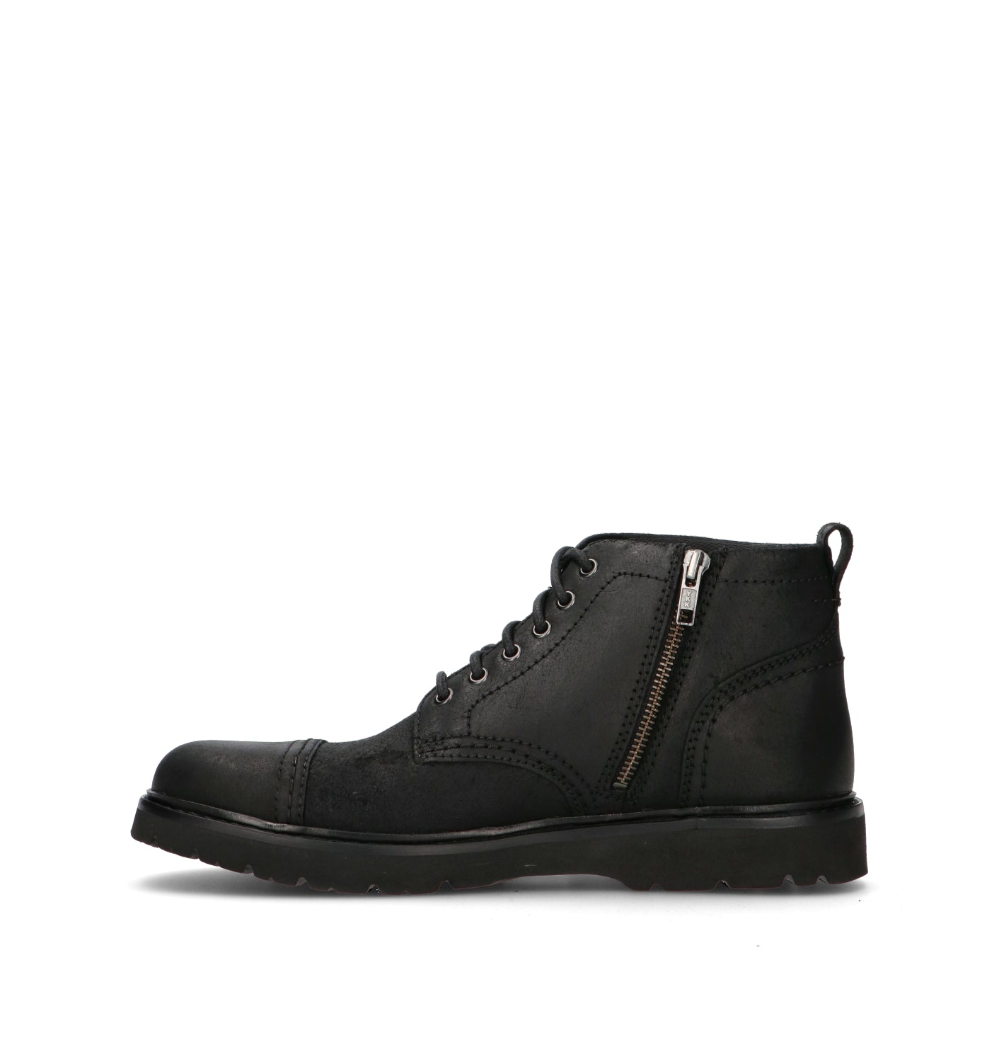 CLARKS ESSENTIALS WELTRIDGE ZIP Polacco uomo nero in pelle